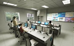 監(jiān)控中心與監(jiān)控操作臺線纜如何連接？