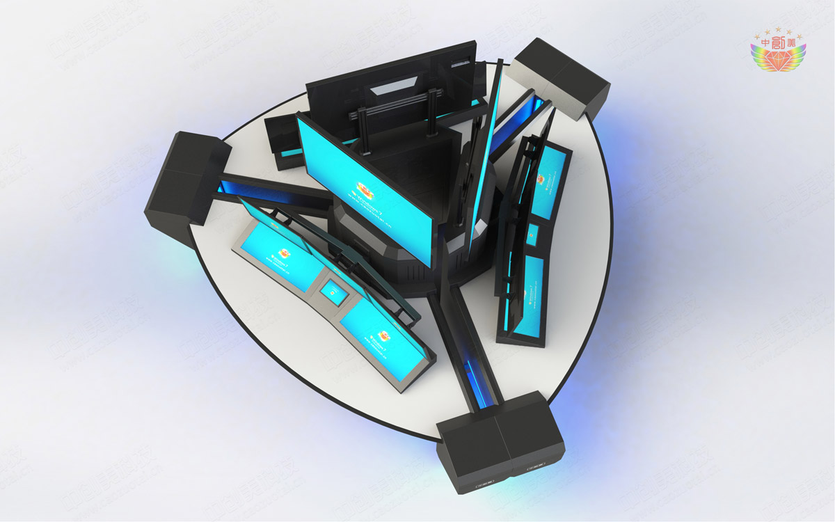 中控室控制臺(tái)圖片