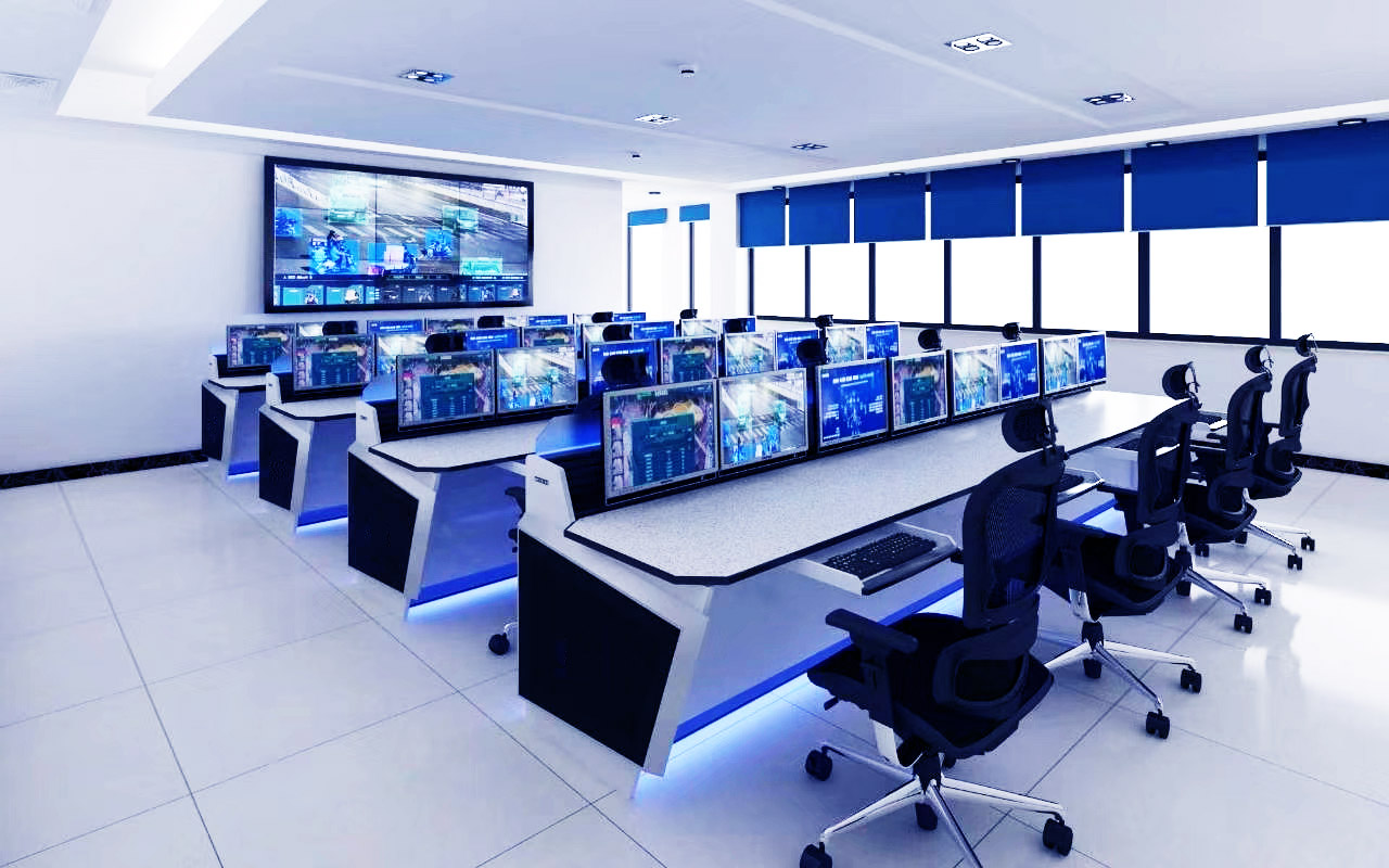 航天發(fā)射中心控制臺(tái)設(shè)計(jì)效果圖