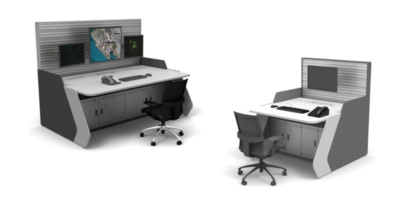 工業(yè)中控操作臺(tái)案例圖片